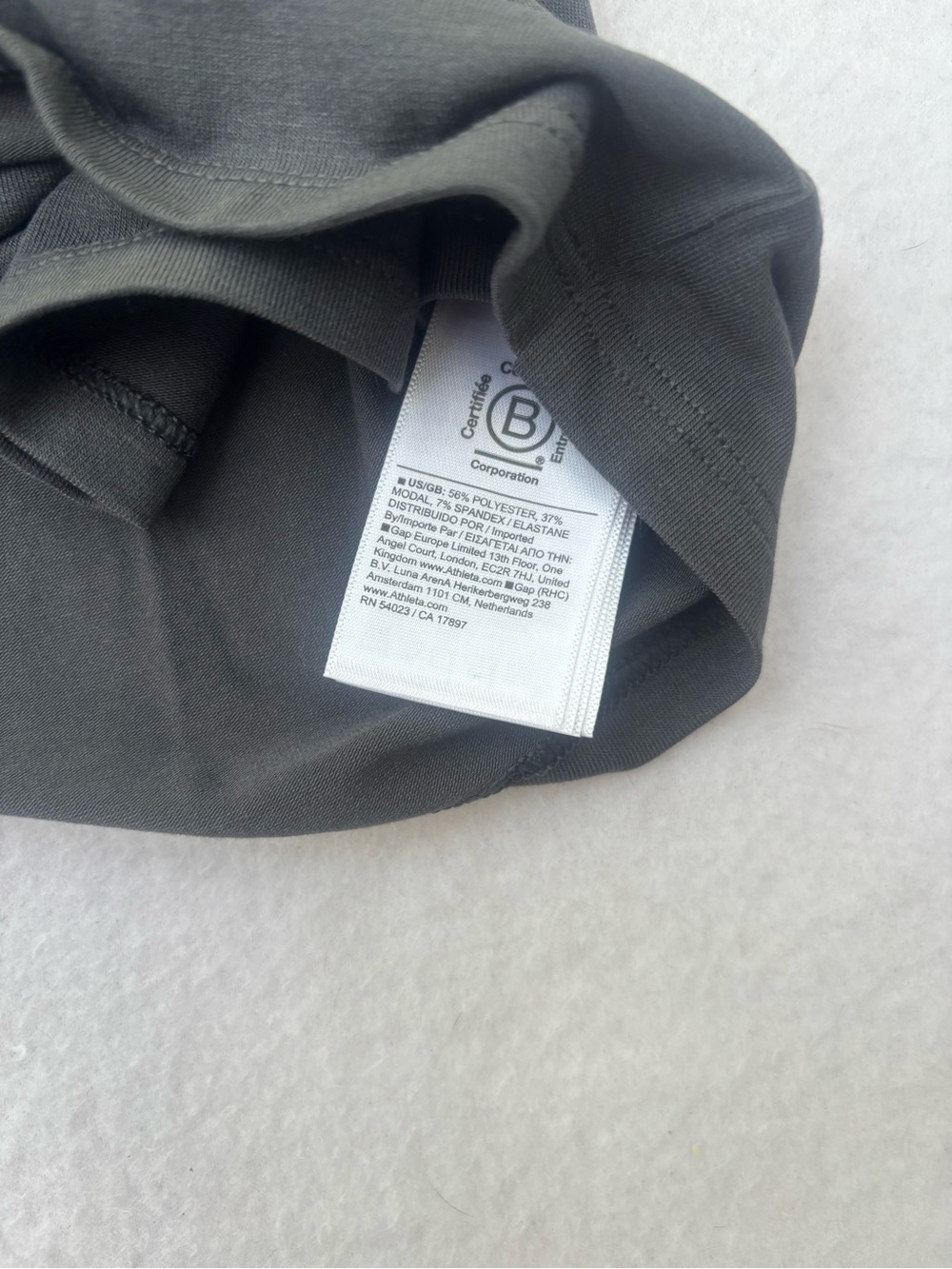 Athleta Fast Track With Ease Rib Reversible Women's Top- NWT - Picture 10 of 11